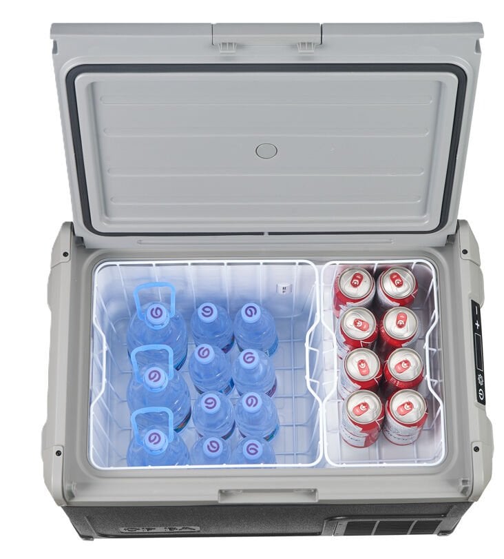 OpBa Ice 30 Litre Tek Kapak Araç İçi Buzdolabı 12V 24V Kompresörlü Oto Buzdolabı -20°C