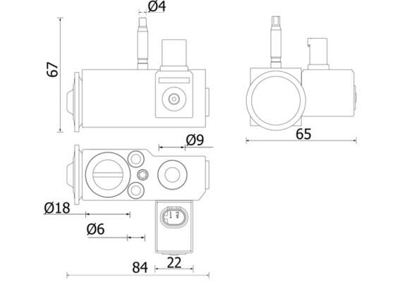 BEHR 64119361709 KLIMA VALFI BMW G30-G11-G12