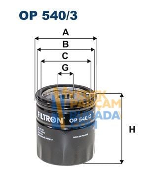 FILTRON  YAG FILTRESI Citroen Psa