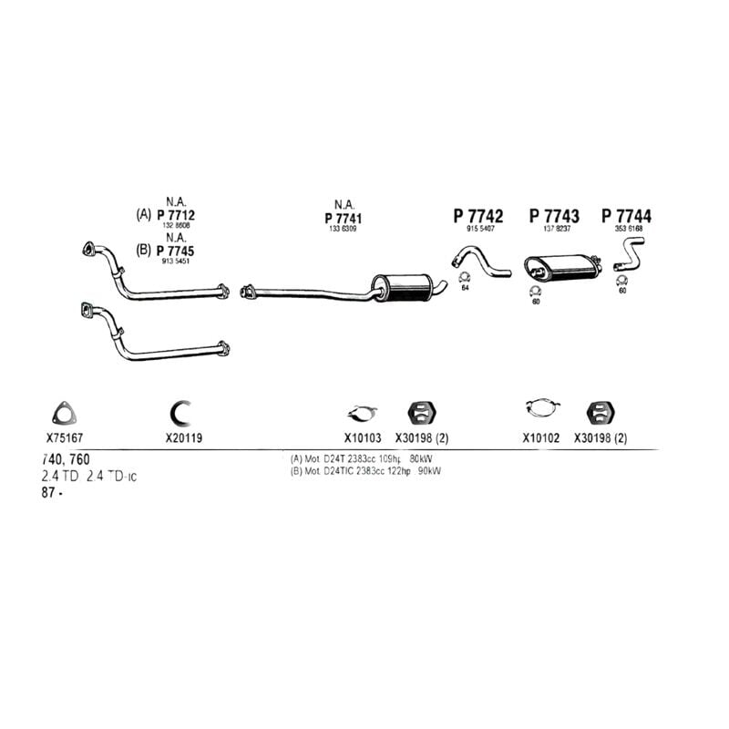 TEKNOROT 32329031 DENGE KOLU ARKA SAG VOLVO VOLVO C40 XC40