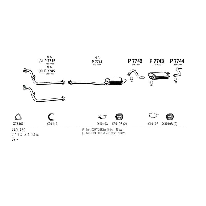 TEKNOROT 32329031 DENGE KOLU ARKA SAG VOLVO VOLVO C40 XC40