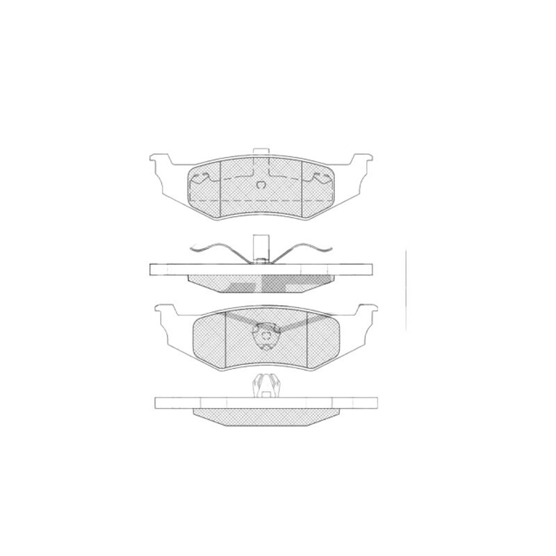 FEBI 2S71 3B437 CD AKS KOMPLE ÖN SOL FORD MONDEO