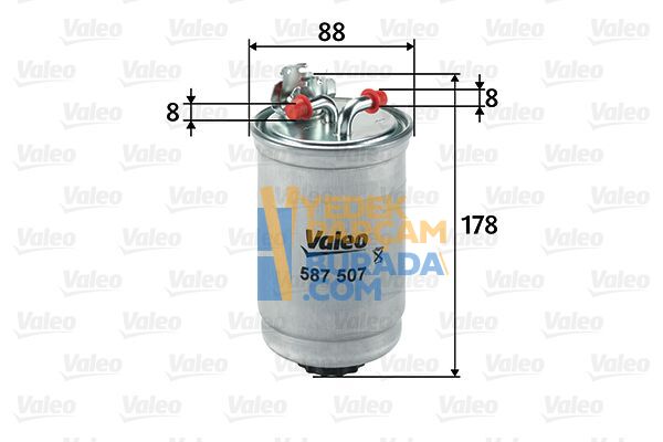 VALEO 1H0127401M YAKIT FILTRESI VW GOLF3-PASSAT-T4-SHARAN