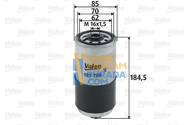VALEO 028127435 YAKIT FILTRESI VW PASSAT-GOLF4-BORA-A4-A6