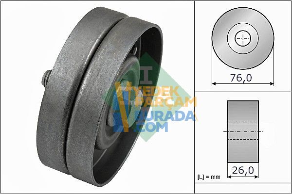 INA 032145276 V KAYIS GERGI RULMANI VW GOLF4-BORA-POLO-A3