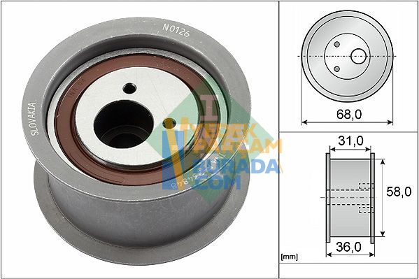 INA 077109244D EKSANTRIK GERGI RULMANI VW TOUAREG-Q7-A6-A8