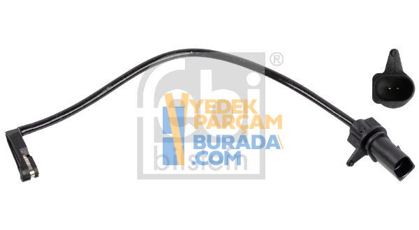 FEBI 8W0615121H FREN BALATA FISI ARKA VW A4-A5