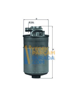MAHLE 057127435D YAKIT FILTRESI VW PASSAT-A4-A6