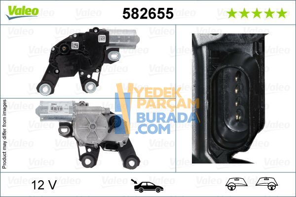 VALEO 4M0955711A SILECEK MOTORU ARKA VW Q7