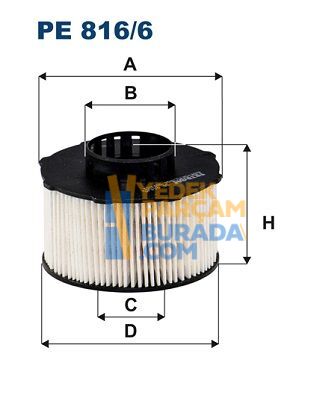 FILTRONYakıt Filtresi OPEL GRANDLAND X CROSSLAND X COMBO E 208 2008 3008 301 308 5008 508 RIFTER